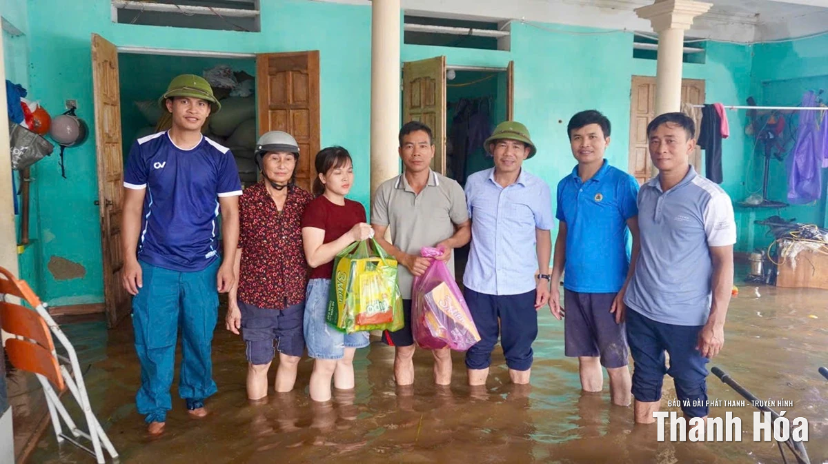 Xã Mậu Lâm khẩn trương khắc phục hậu quả sau bão