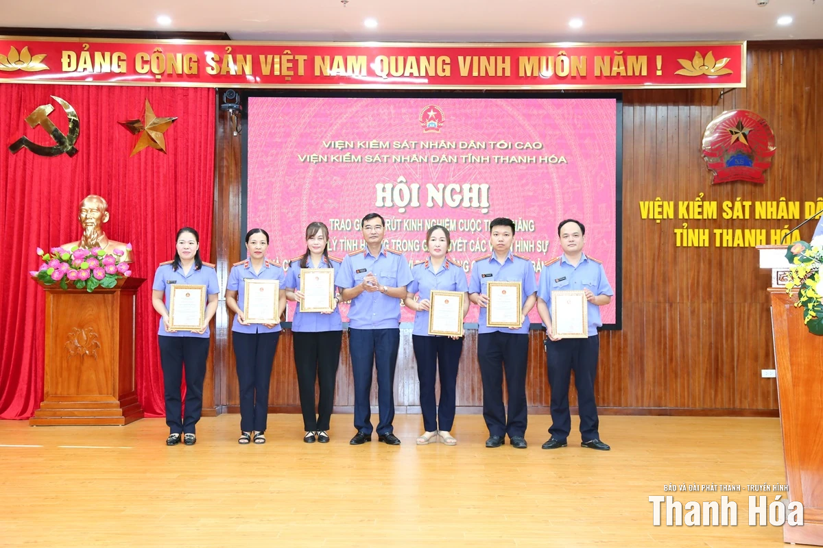 Viện Kiểm sát Nhân dân tỉnh tổng kết, trao giải các cuộc thi nghiệp vụ