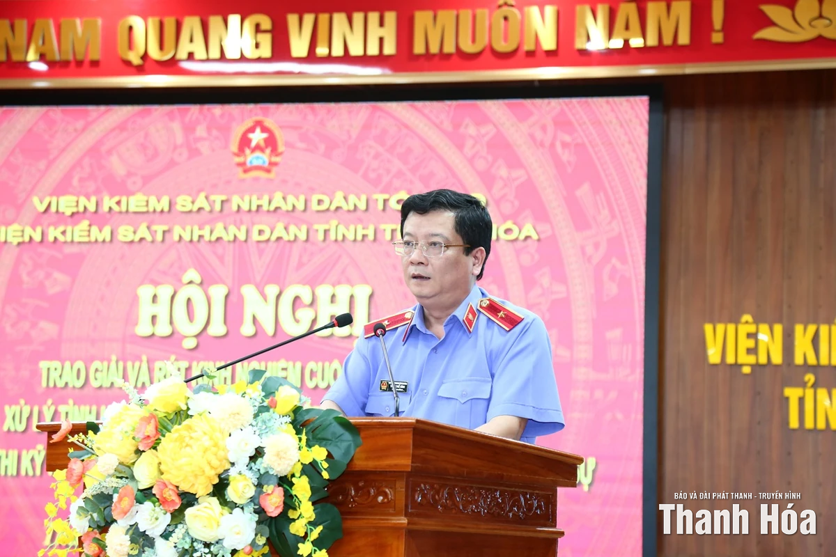 Viện Kiểm sát Nhân dân tỉnh tổng kết, trao giải các cuộc thi nghiệp vụ