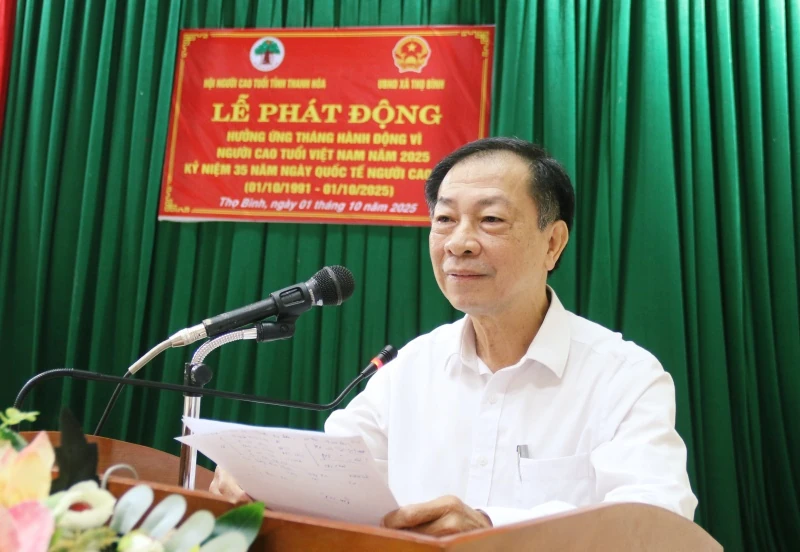 Phát động Tháng hành động vì người cao tuổi Việt Nam 2025 tại Thanh Hóa