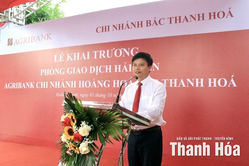 Khai trương phòng giao dịch Hải Tiến Agribank Chi nhánh Hoằng Hóa Bắc Thanh Hóa