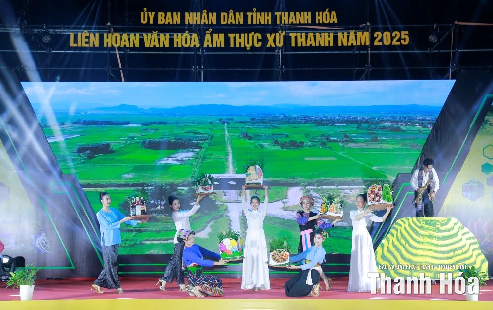 Khai mạc Liên hoan Văn hóa ẩm thực xứ Thanh năm 2025: “Đậm bản sắc - Bừng tinh hoa”
