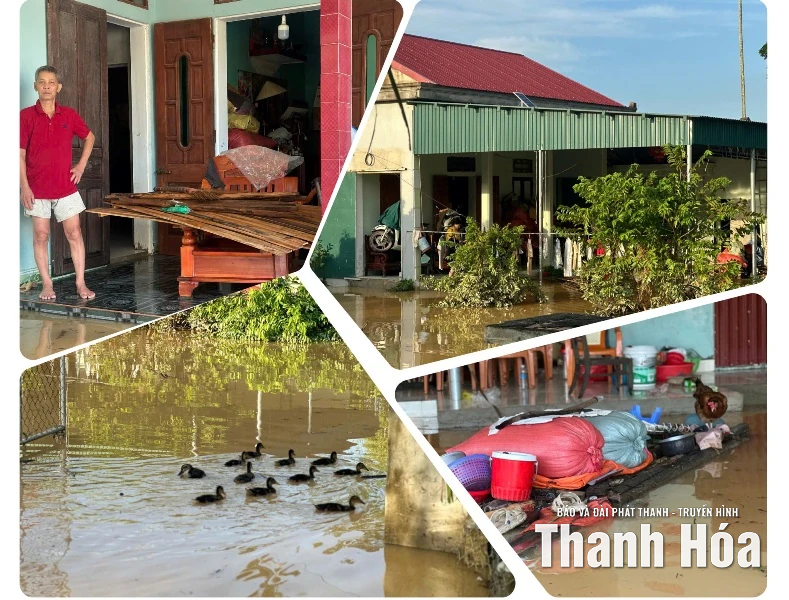 Làng Trù - nước chưa rút, nỗi đau chưa nguôi!