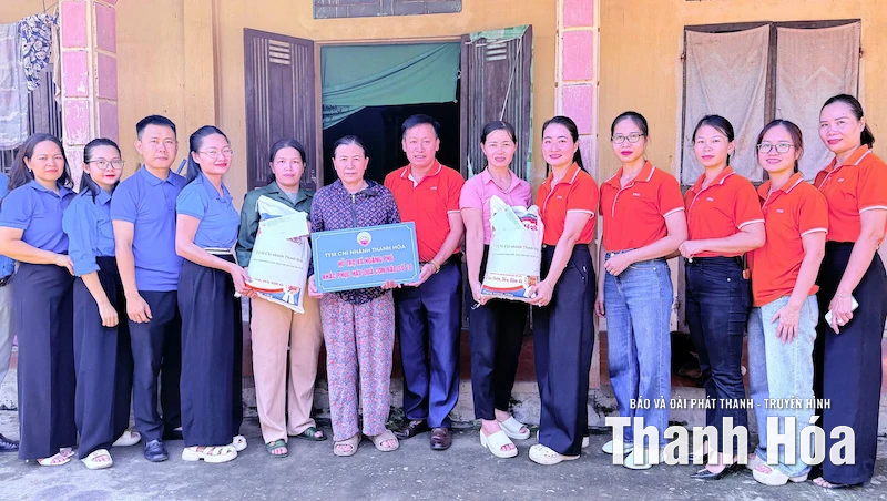 Thăm hỏi, chia buồn với gia đình khách hàng TYM bị thiệt hại do bão số 10