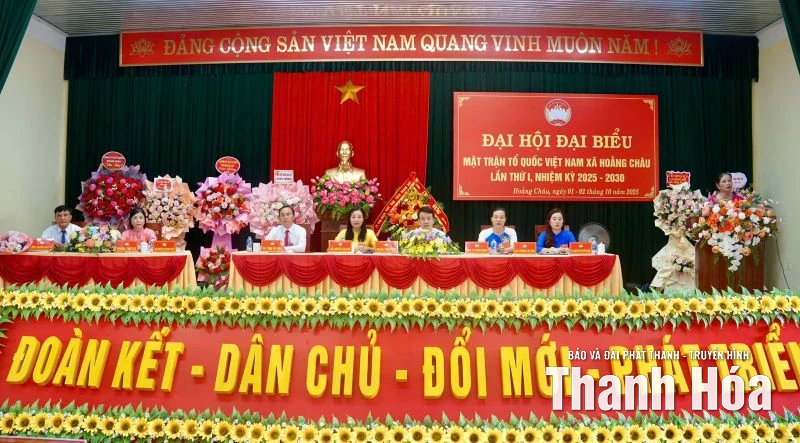 MTTQ xã Hoằng Châu đồng lòng xây dựng xã phát triển giàu đẹp, văn minh