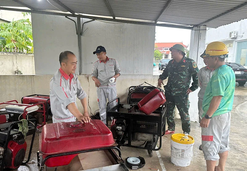 Viettel Thanh Hóa huy động toàn lực ứng cứu, giữ vững thông tin sau bão Bualoi