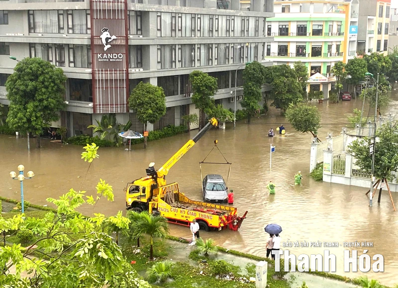 Giải “bài toán” ngập lụt cục bộ ở khu vực đô thị