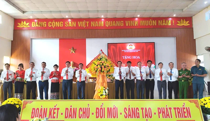 Đại hội đại biểu MTTQ Việt Nam xã Thanh Quân lần thứ I, nhiệm kỳ 2025-2030