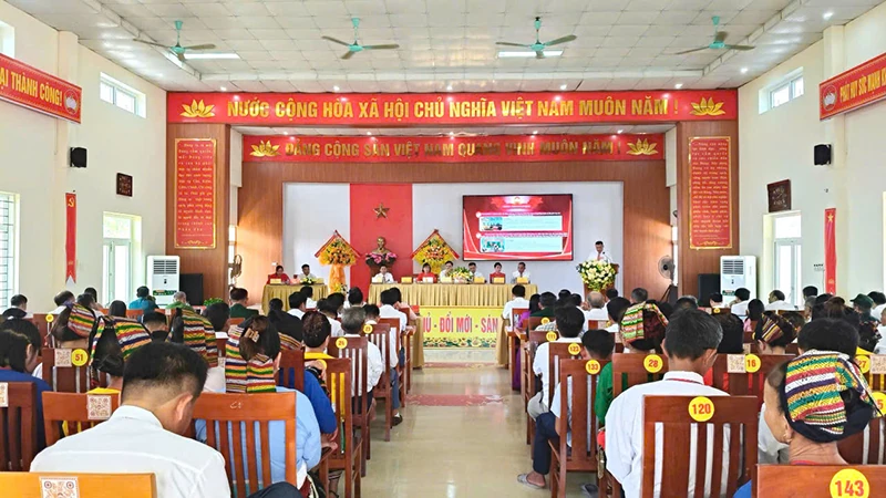 Đại hội đại biểu MTTQ Việt Nam xã Thanh Quân lần thứ I, nhiệm kỳ 2025-2030