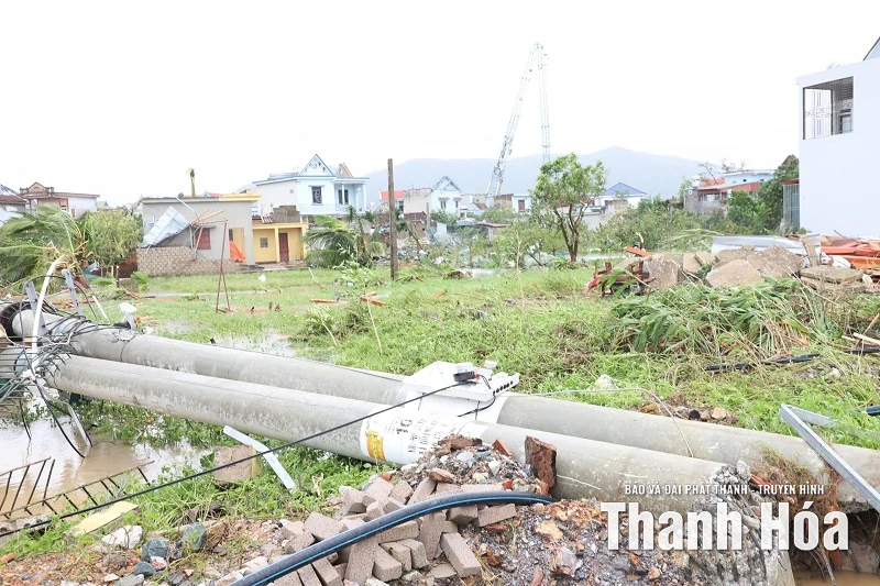 Huy động nhân lực, thiết bị, bảo đảm nguồn điện ổn định cho người dân sau thiên tai