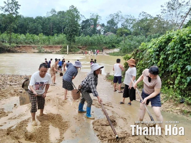 Xã Tân Thành thiệt hại ước tính hơn 3,2 tỷ đồng do mưa bão