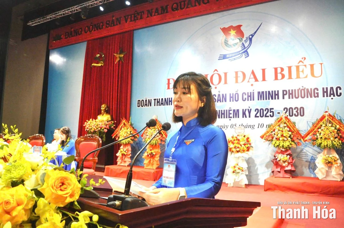 Đoàn phường Hạc Thành: Bứt phá vươn lên trong nhiệm kỳ mới