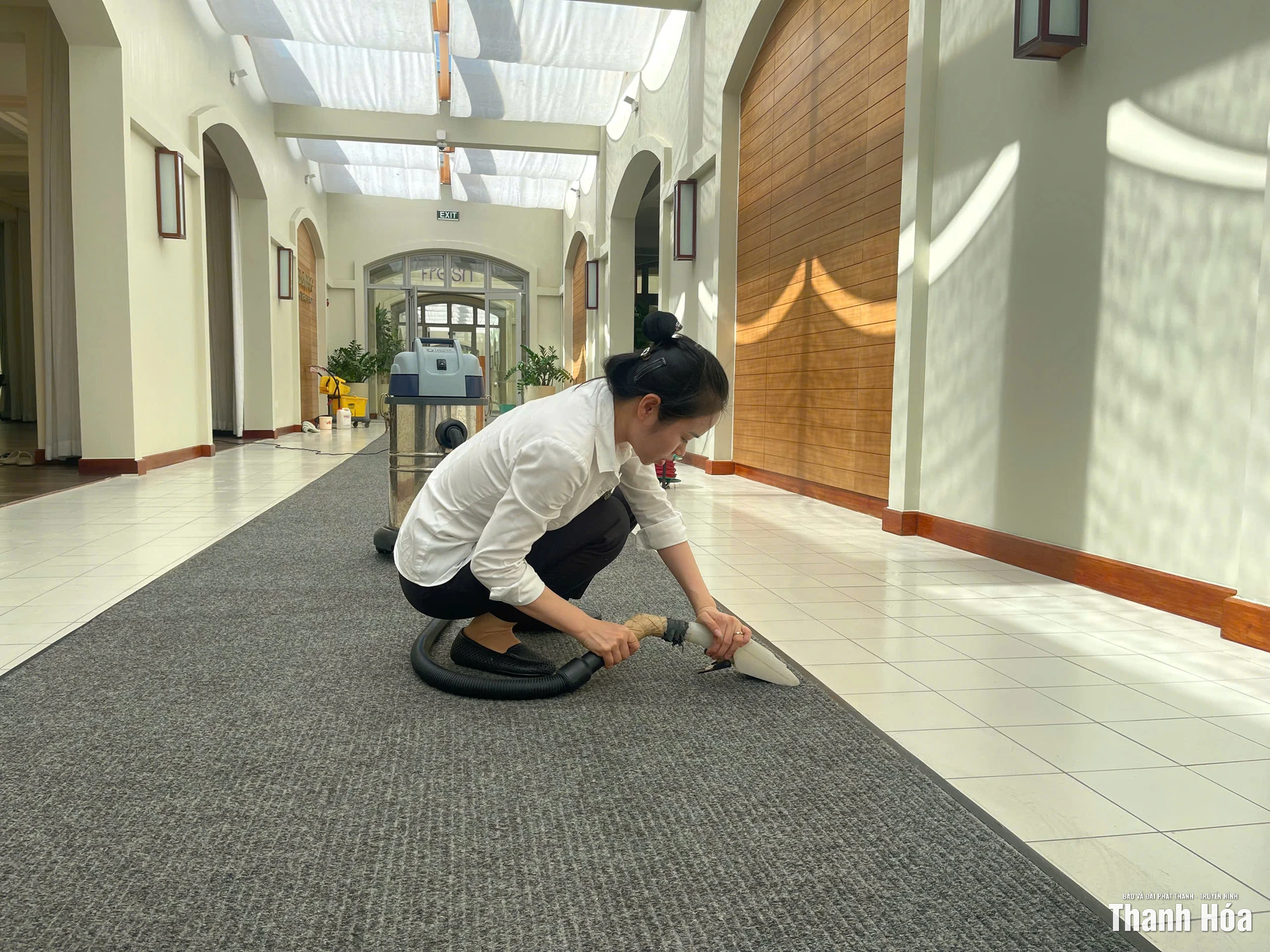 Các khu, điểm du lịch tại biển Sầm Sơn sẵn sàng đón du khách trở lại sau bão số 10