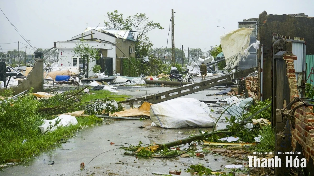 Thiệt hại do bão số 10 tính đến 19h ngày 30/9/2025