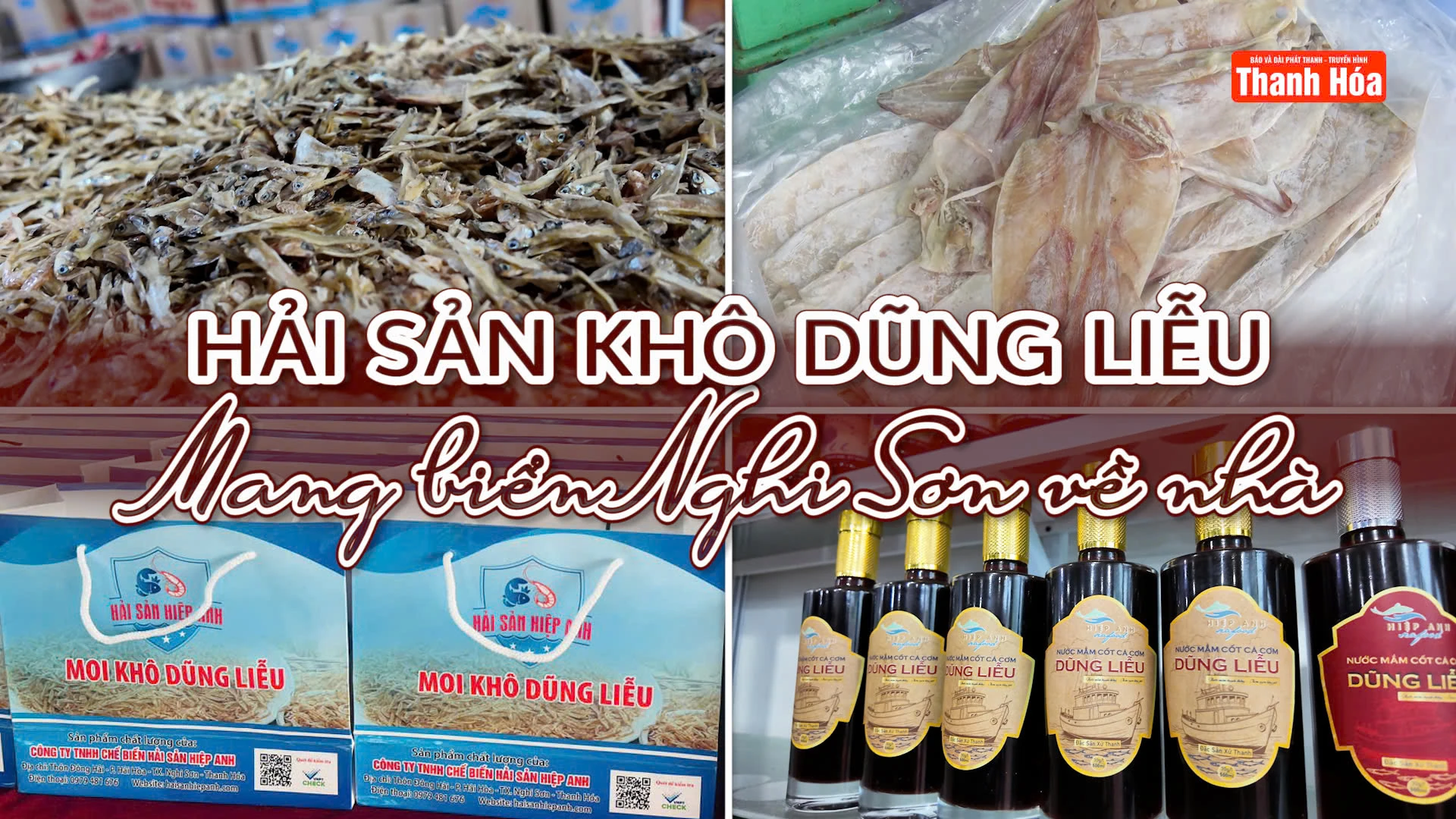 [REVIEW OCOP] Hải sản khô Dũng Liễu - Mang biển Nghi Sơn về nhà