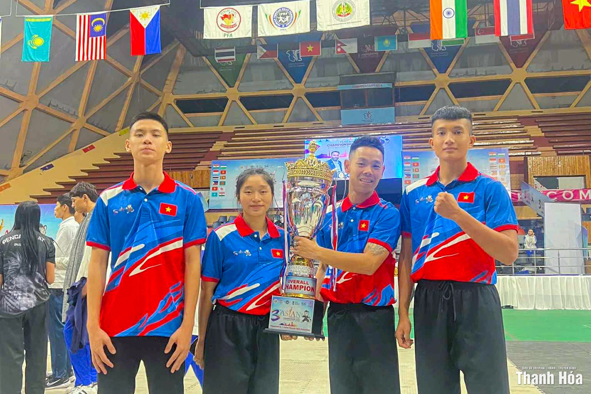 Võ sĩ Thanh Hóa giành 2 HCV tại Giải vô địch trẻ Pencak Silat châu Á 2025