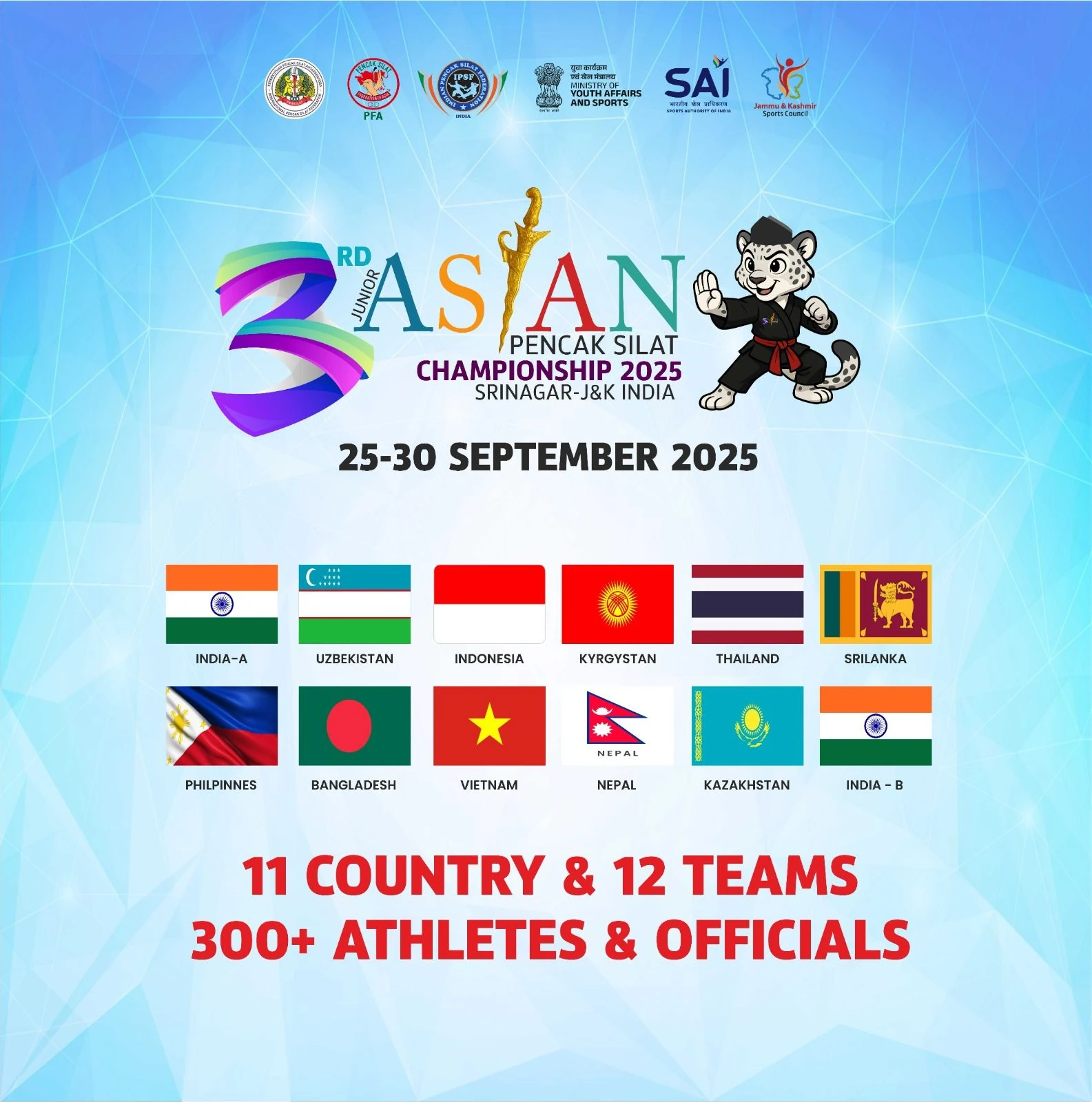 Võ sĩ Thanh Hóa giành 2 HCV tại Giải vô địch trẻ Pencak Silat châu Á 2025