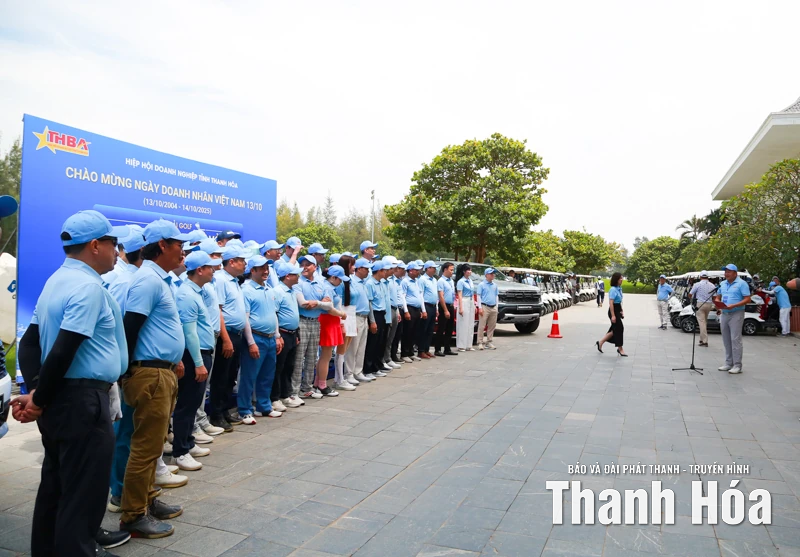 Giải Golf Doanh nhân Thanh Hóa mở rộng quyên góp 300 triệu ủng hộ đồng bào bị ảnh hưởng bởi thiên tai