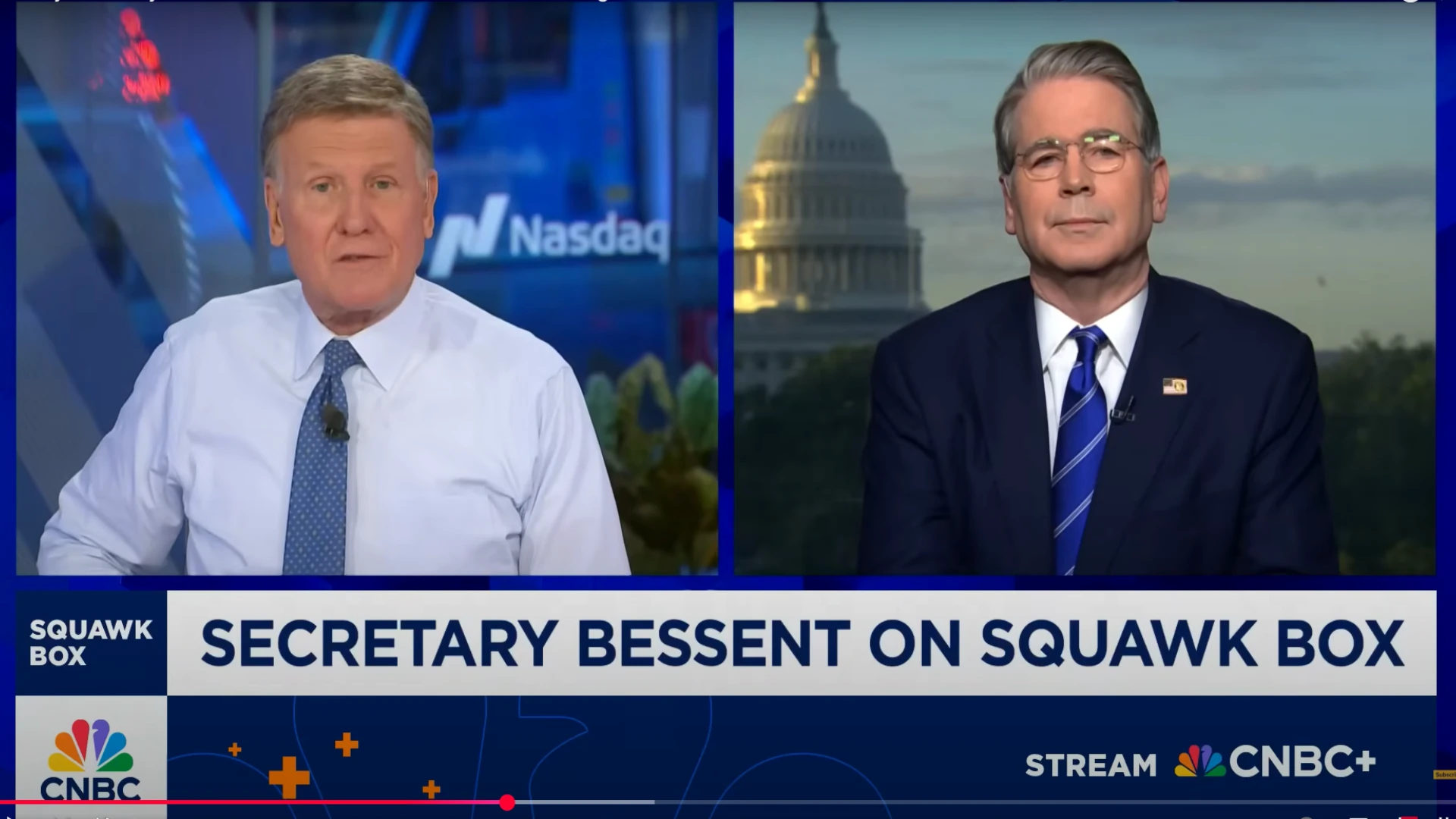 Bộ trưởng Tài chính Mỹ kỳ vọng “bước đột phá lớn” trong đàm phán thương mại với Trung Quốc