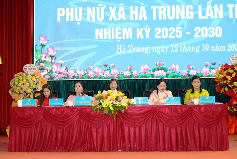 Phụ nữ xã Hà Trung góp phần xây dựng xã nông thôn mới nâng cao