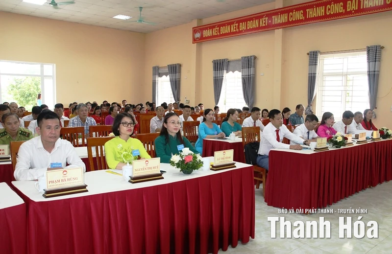 Đại hội đại biểu MTTQ xã Hóa Quỳ lần thứ I, nhiệm kỳ 2025-2030