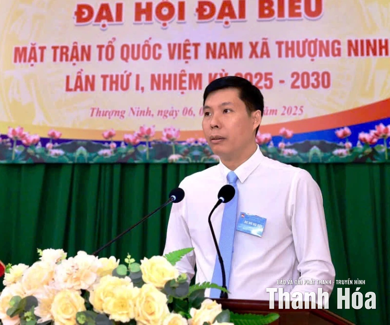 Đại hội đại biểu MTTQ xã Thượng Ninh lần thứ I, nhiệm kỳ 2025-2030