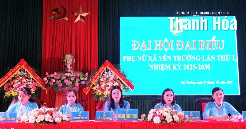 Phụ nữ xã Yên Trường làm chủ công nghệ, xây dựng gia đình no ấm, hạnh phúc