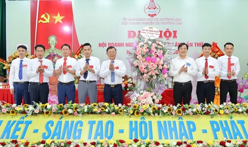 Xây dựng các doanh nghiệp xã Trường Lâm vững mạnh