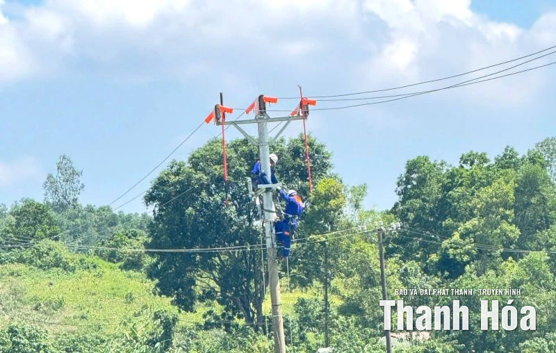 Khôi phục cấp điện cho gần 800 nghìn khách hàng ảnh hưởng bởi bão