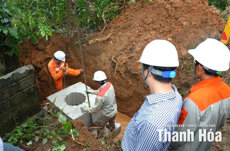 Khôi phục cấp điện cho gần 800 nghìn khách hàng ảnh hưởng bởi bão