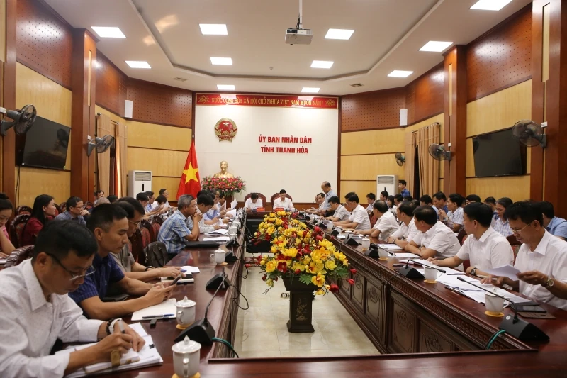 Đẩy nhanh tiến độ các dự án do Bộ NN&MT quyết định đầu tư trên địa bàn tỉnh Thanh Hóa