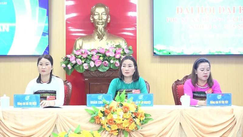 Đại hội Đại biểu Hội Liên hiệp Phụ nữ xã Mường Lát lần thứ nhất, nhiệm kỳ 2025 - 2030