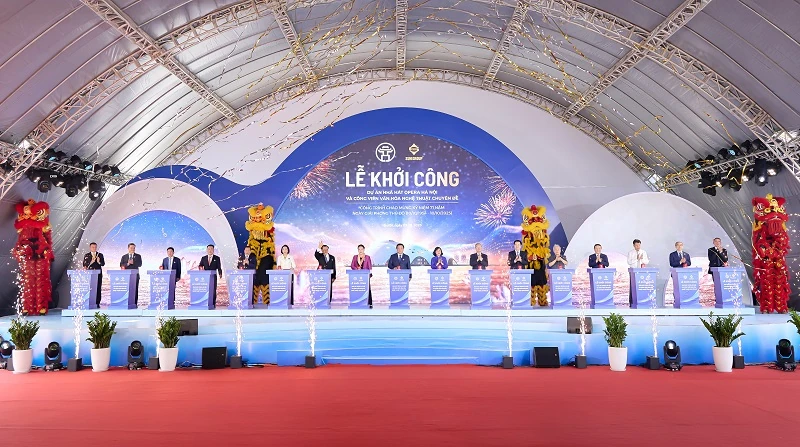 Sun Group chính thức khởi công dự án Nhà hát Opera Hà Nội, tổng vốn đầu tư 12.756 tỷ đồng