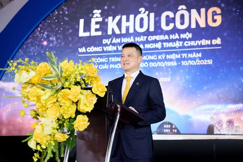 Sun Group chính thức khởi công dự án Nhà hát Opera Hà Nội, tổng vốn đầu tư 12.756 tỷ đồng