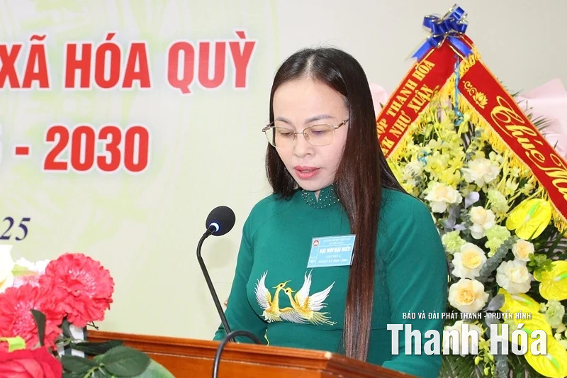 Đại hội đại biểu MTTQ xã Hóa Quỳ lần thứ I, nhiệm kỳ 2025-2030