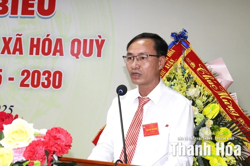 Đại hội đại biểu MTTQ xã Hóa Quỳ lần thứ I, nhiệm kỳ 2025-2030