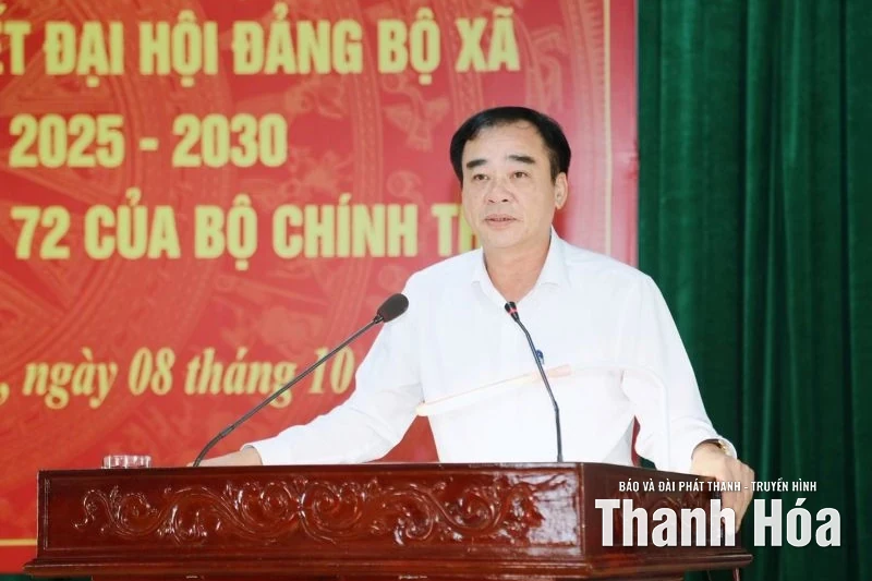 Hoằng Thanh quán triệt 4 nghị quyết của Bộ Chính trị và Nghị quyết Đại hội Đảng bộ xã