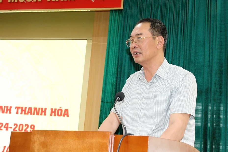 Cho ý kiến vào Dự thảo Báo cáo chính trị Đại hội đại biểu MTTQ tỉnh Thanh Hóa, nhiệm kỳ 2025-2030