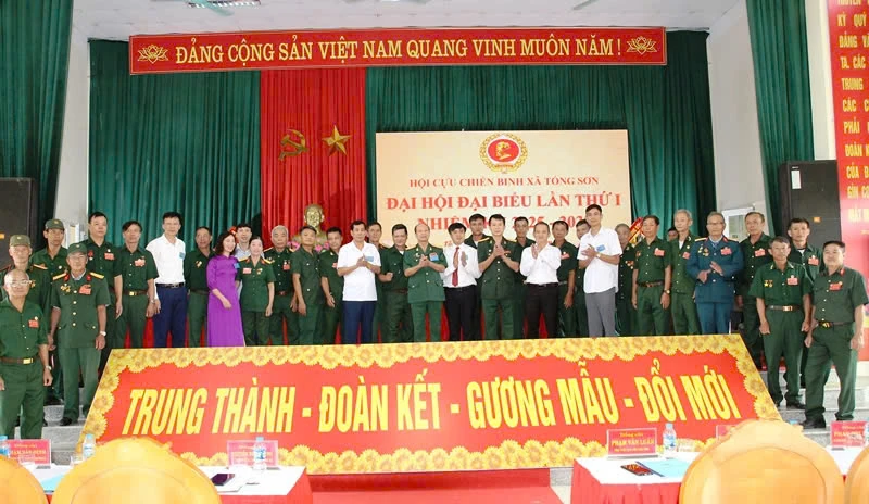 Đại hội đại biểu Hội cựu chiến binh xã Tống Sơn lần thứ I, nhiệm kỳ 2025 - 2030