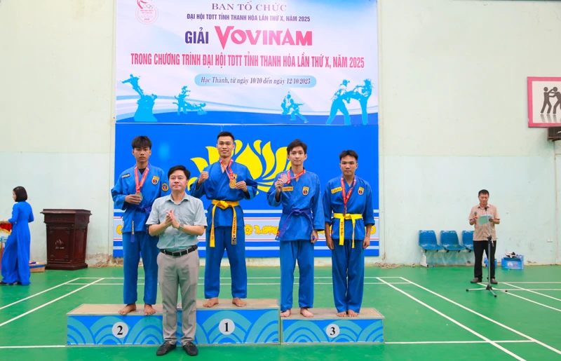 Bế mạc giải Vovinam trong chương trình Đại hội TDTT tỉnh Thanh Hóa