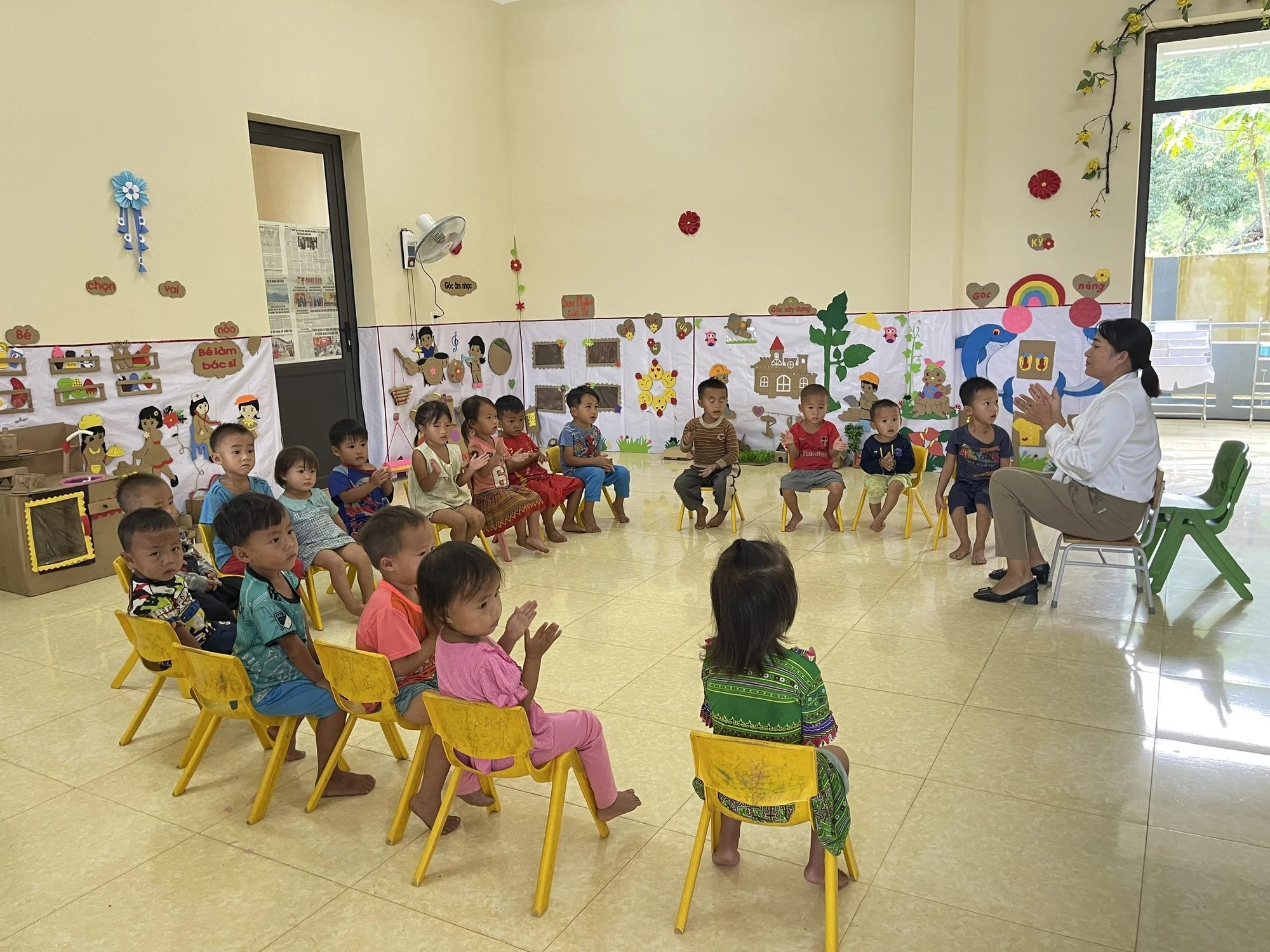 Thanh Hóa: Tỷ lệ huy động trẻ mẫu giáo đến trường cao hơn trung bình cả nước