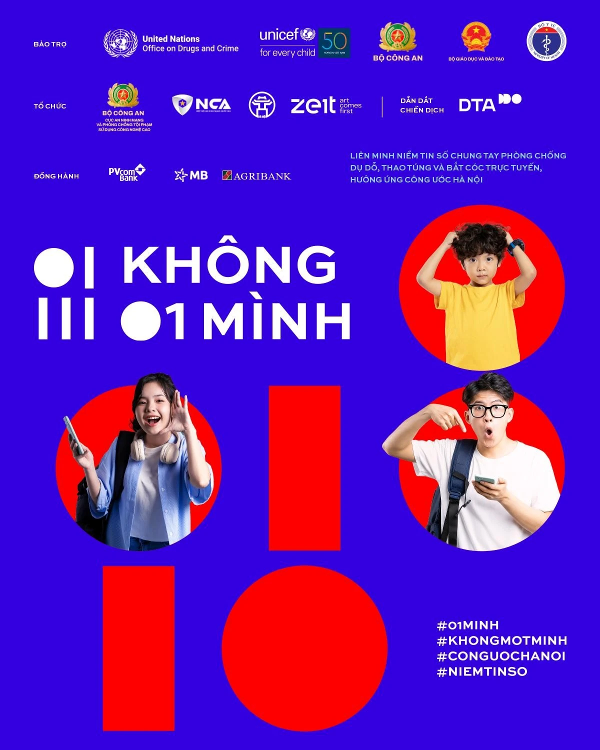 TeC3 và TC Team tham gia chiến dịch KHÔNG MỘT MÌNH hưởng ứng Lễ mở ký Công ước Hà Nội