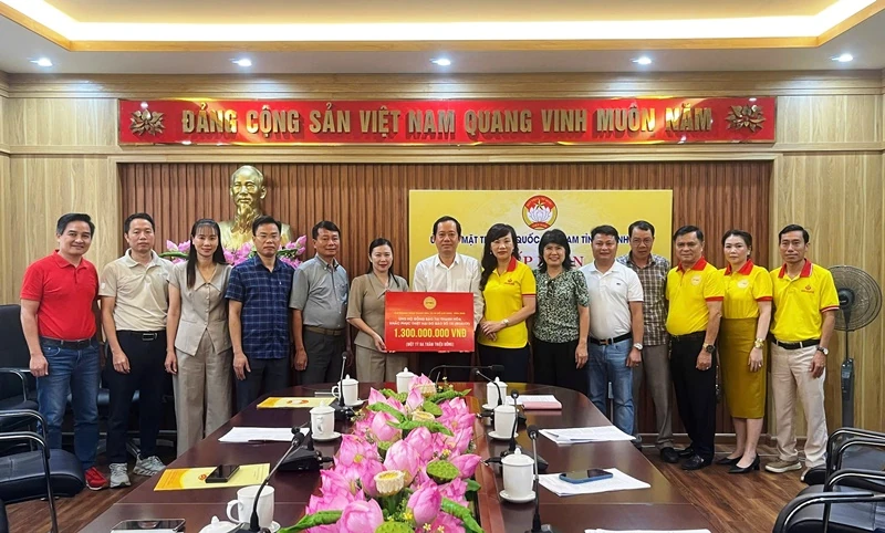 Doanh nghiệp, doanh nhân Thanh Hoá tại TP Hồ Chí Minh ủng hộ đồng bào vùng lũ hơn 2,25 tỷ đồng