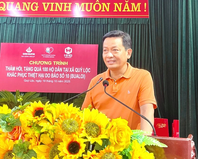 Doanh nghiệp, doanh nhân Thanh Hoá tại TP Hồ Chí Minh ủng hộ đồng bào vùng lũ hơn 2,25 tỷ đồng