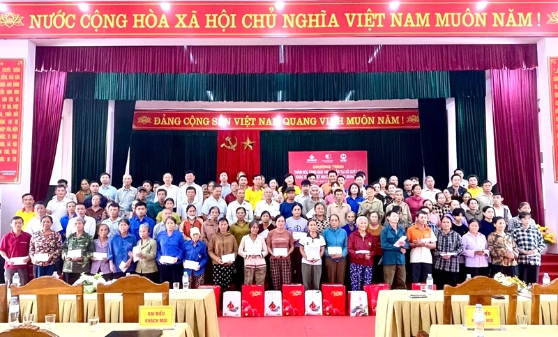 Doanh nghiệp, doanh nhân Thanh Hoá tại TP Hồ Chí Minh ủng hộ đồng bào vùng lũ hơn 2,25 tỷ đồng