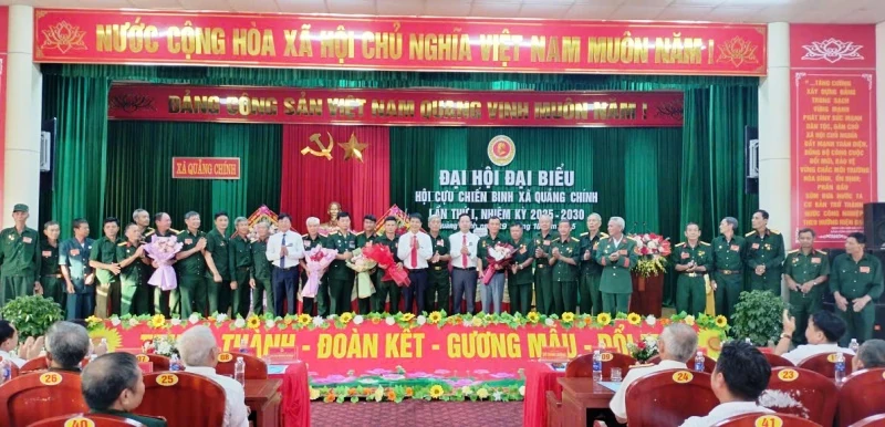 Đại hội đại biểu Hội CCB xã Quảng Chính lần thứ I, nhiệm kỳ 2025-2030