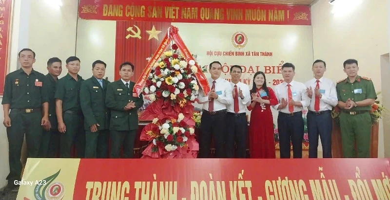 Đại hội Hội CCB xã Tân Thành lần thứ I, nhiệm kỳ 2025 - 2030