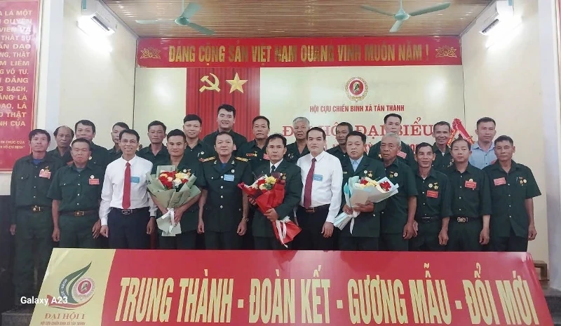 Đại hội Hội CCB xã Tân Thành lần thứ I, nhiệm kỳ 2025 - 2030