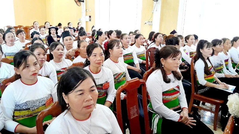 Phụ nữ xã Nguyệt Ấn: Phát triển toàn diện, xây dựng xã nông thôn mới