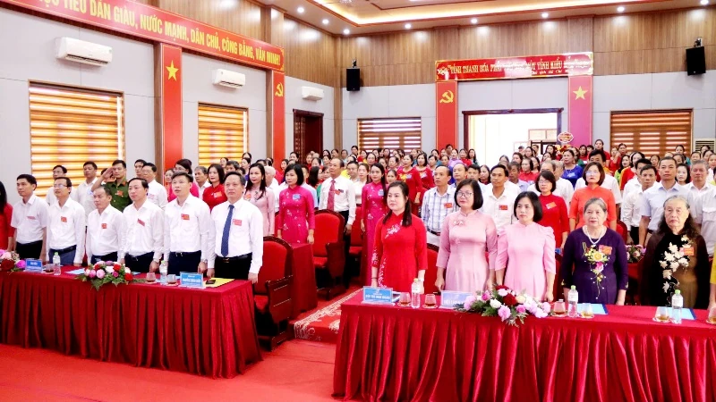 Phụ nữ phường Quang Trung phát huy truyền thống, quyết tâm xây dựng tổ chức Hội vững mạnh